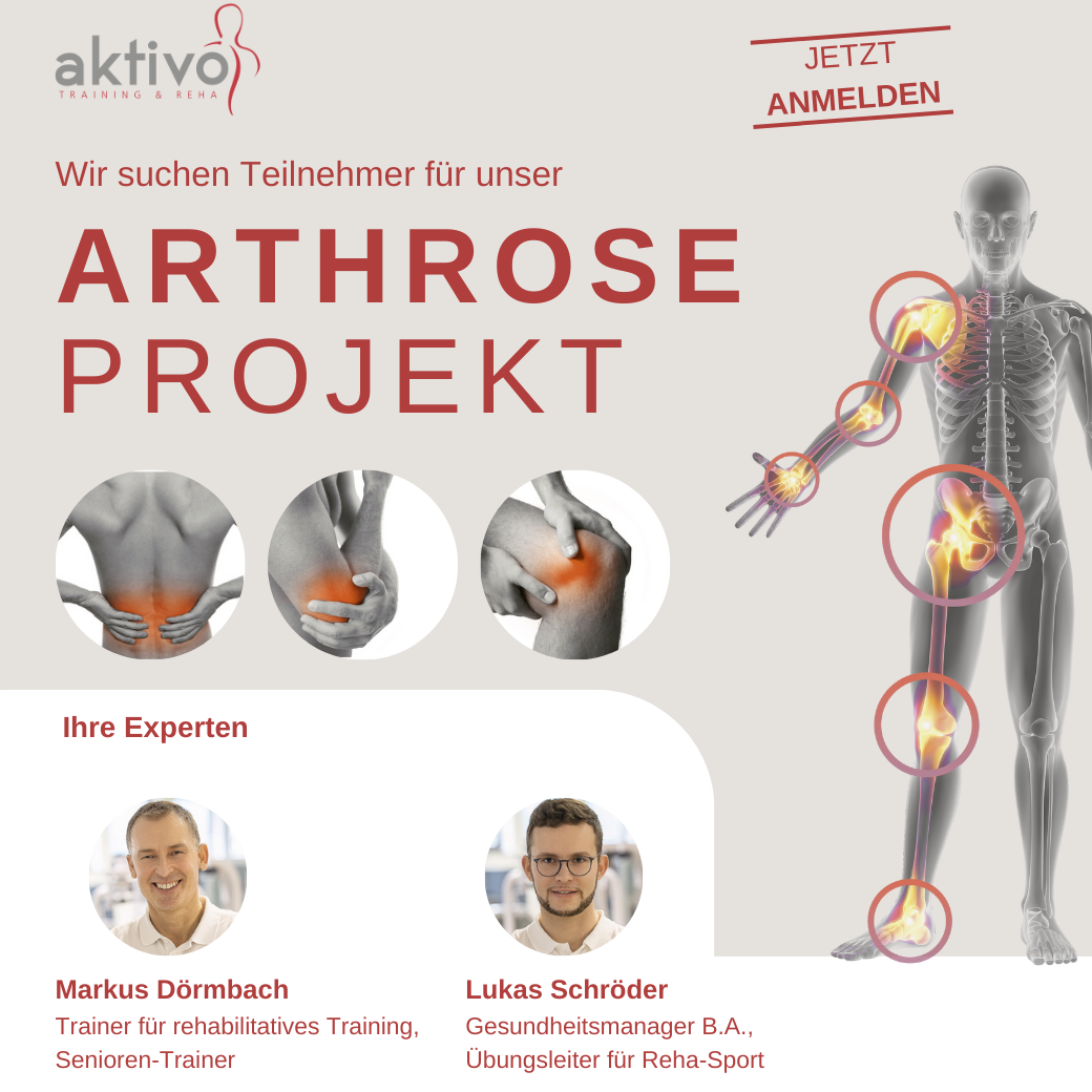 Arthrose-Projekt: Schmerzfrei durch gezieltes 8-Wochen-Training